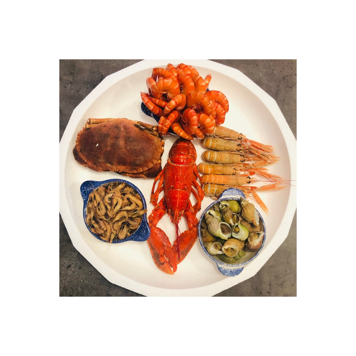 Livraison de plateau de crustacés à Paris et en Île-de-France.