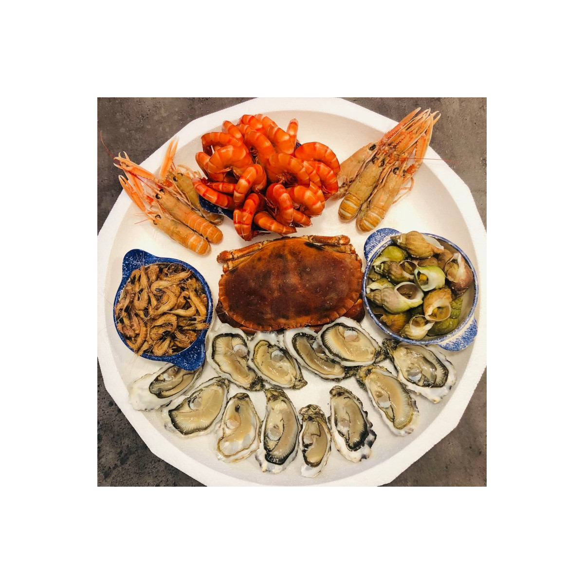 Livraison de plateau de Fruits de Mer à Paris et en ile-de-France