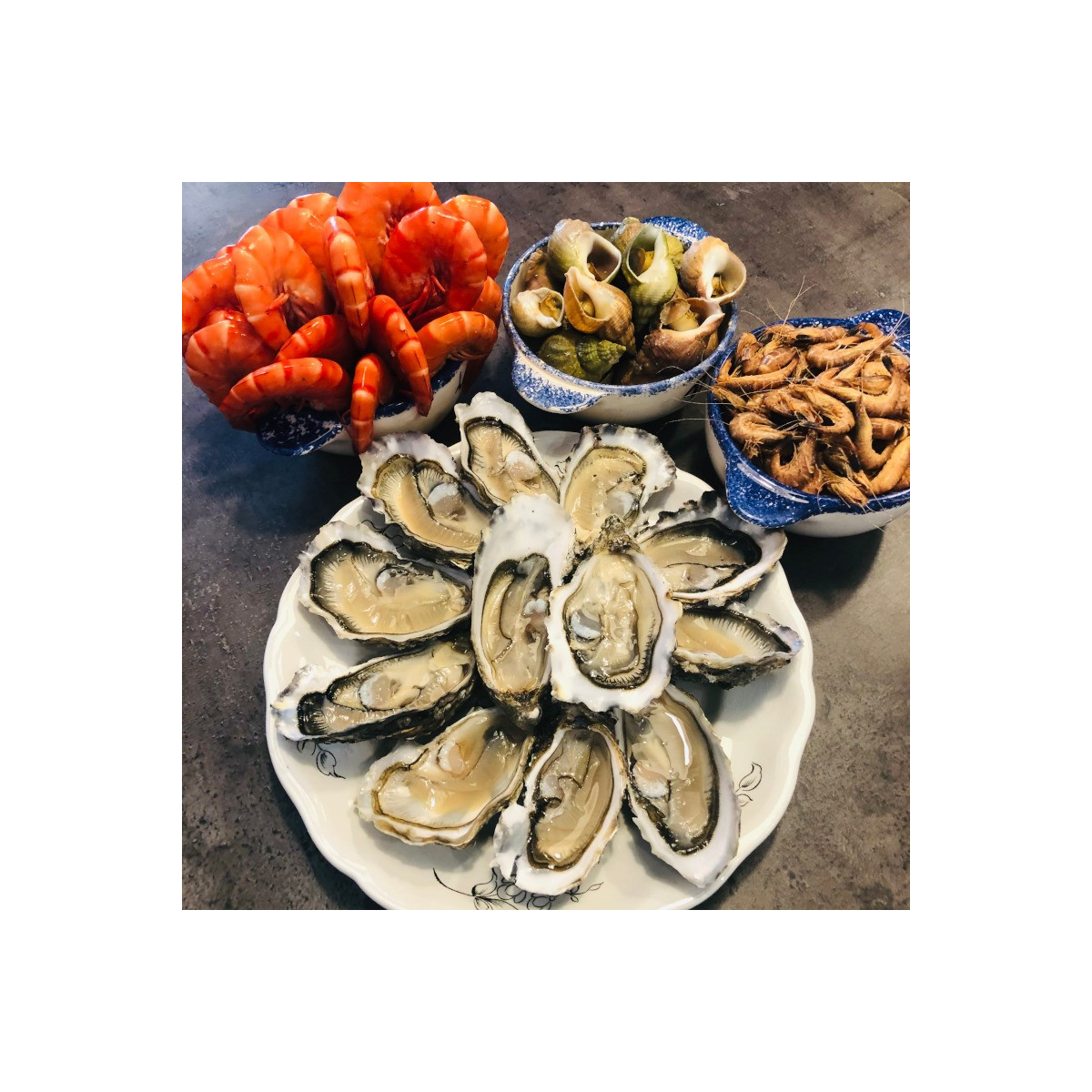 Livraison d'assiettes de Fruits de Mer à Paris et en ile-de-France