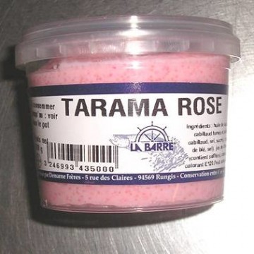 Tarama rose - pot de 100 gr