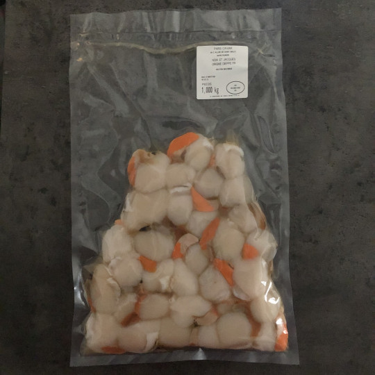 Livraison de Noix de saint jacques de Dieppe à Paris et dans toute la France Métropolitaine.