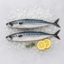 Maquereaux entiers vidés - 2 pièces de 200/300gr