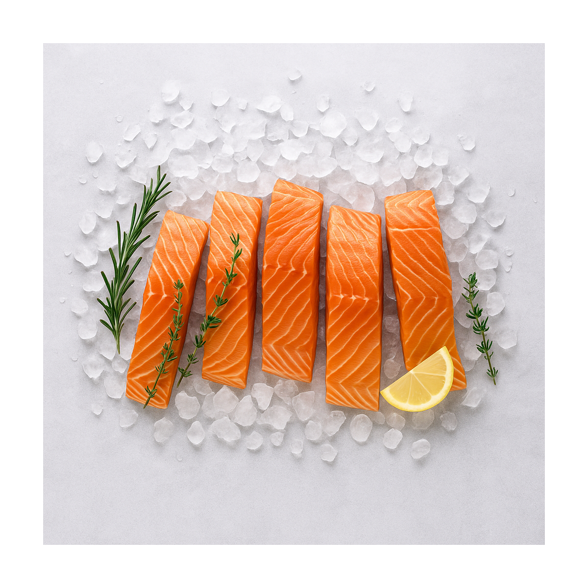 Pavés de Saumon Label Rouge - 5 pièces de 160/170gr