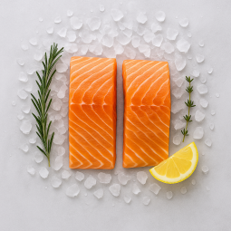 Pavés de Saumon Label Rouge - 2 Pièces De 160/170gr