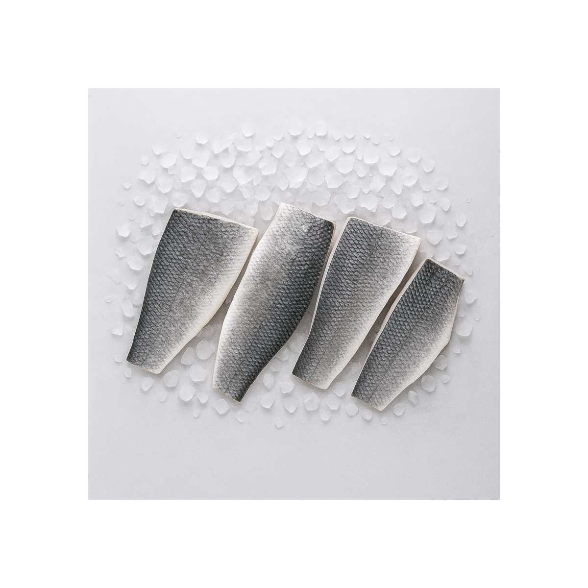 Filets de Bar élevage - 2 pièces soit 4 filets de 160/170gr