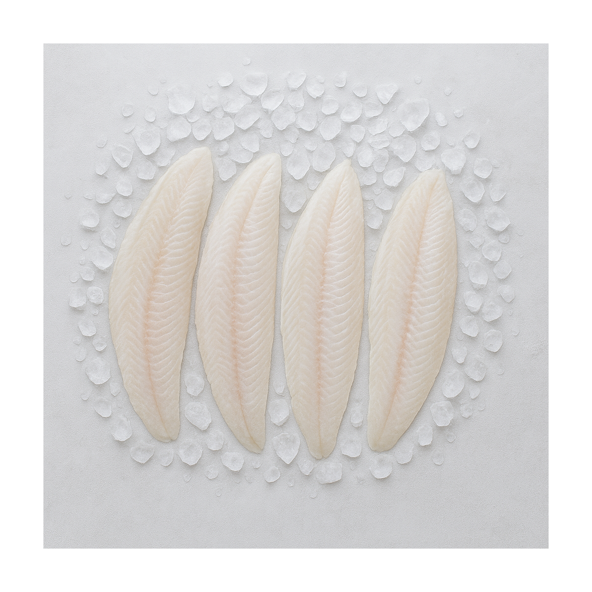 Filets de soles Petit Bateau - 4 pièces de 50 gr