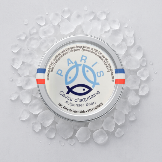 Livraison de caviar d'aquitaine à domicile dans toute la France métropolitaine