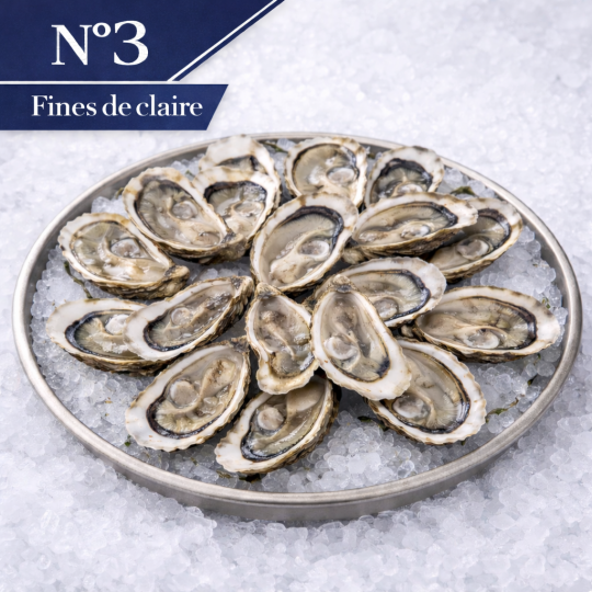 Livraison à domicile de plateau d'huitres à Paris et en Île-de-France.